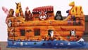 a Noah's-Ark bouncy rideSweet