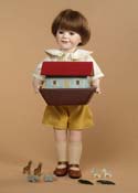 Noah and his Ark doll