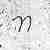 new Roman cursive n