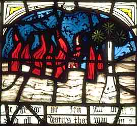 Detail: the seas burn