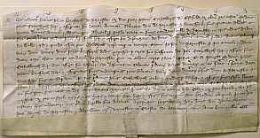 15th century indenture