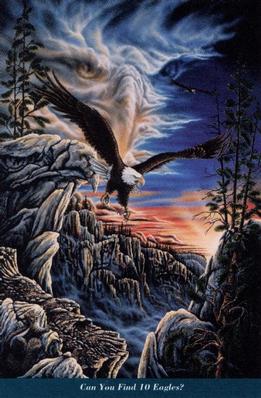 Can you find 10 Eagles?