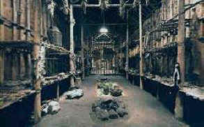 Native Americans - Indian Homes, Native Housing, Tipis, Wigwams and Longhouses - longhouse interior 