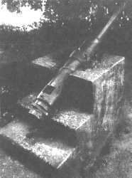 Armstrong 6-pr from Monmouth Redoubt, Tauranga, NZ.