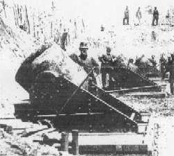 American 13-inch mortar