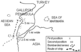 Area sketch by the author