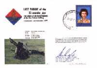 Last Parade of the 25-pr