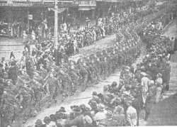 3rd Echelon parades through Auckland City