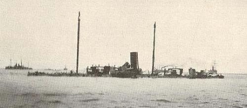 The wreck of the Castilla