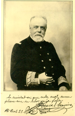 Photograph dedicated to the students of the Industrial School of Chattanooga.