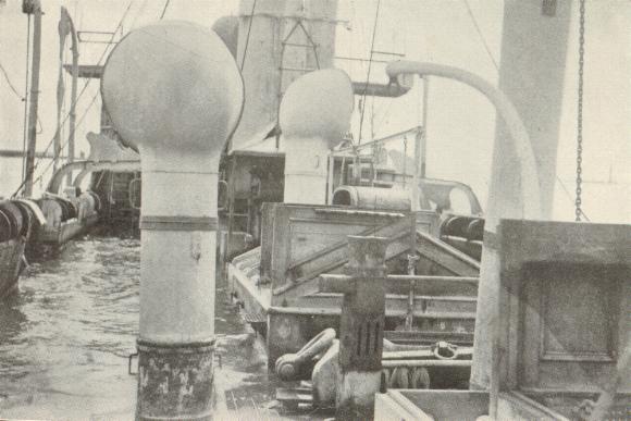 The hulk of the ISLA DE LUZON after the Battle of Manila Bay