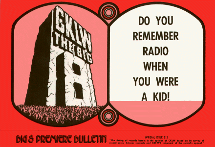 [CKLW THE BIG 8 PREMIERE BULLETIN]
