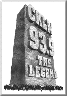 [CKLW 93.9 THE LEGEND Logo]