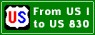 US 1 to US 830