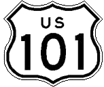 Modern US 101 Shield